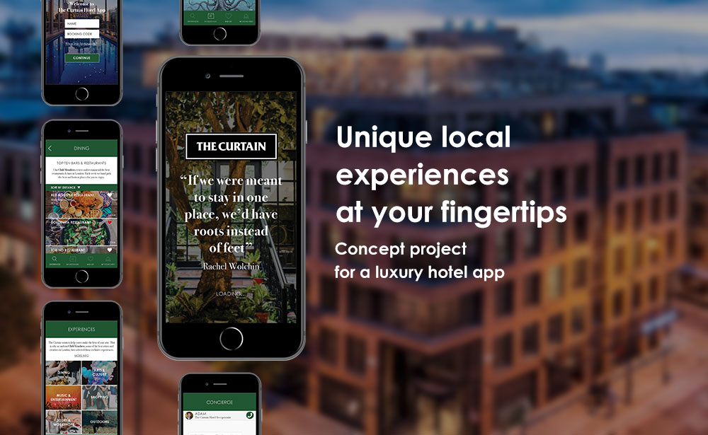 The Curtain Hotel App